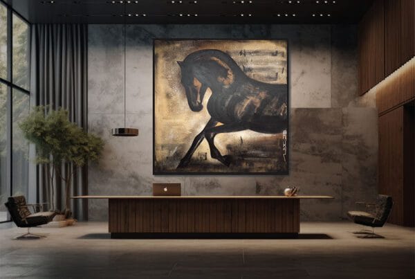 Horse portrait by Alex Di Silvestro