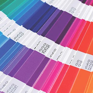 colour swatches bespoke art