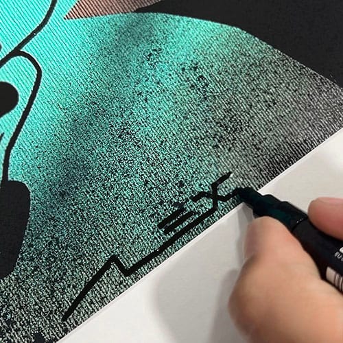 alex ds artist signature