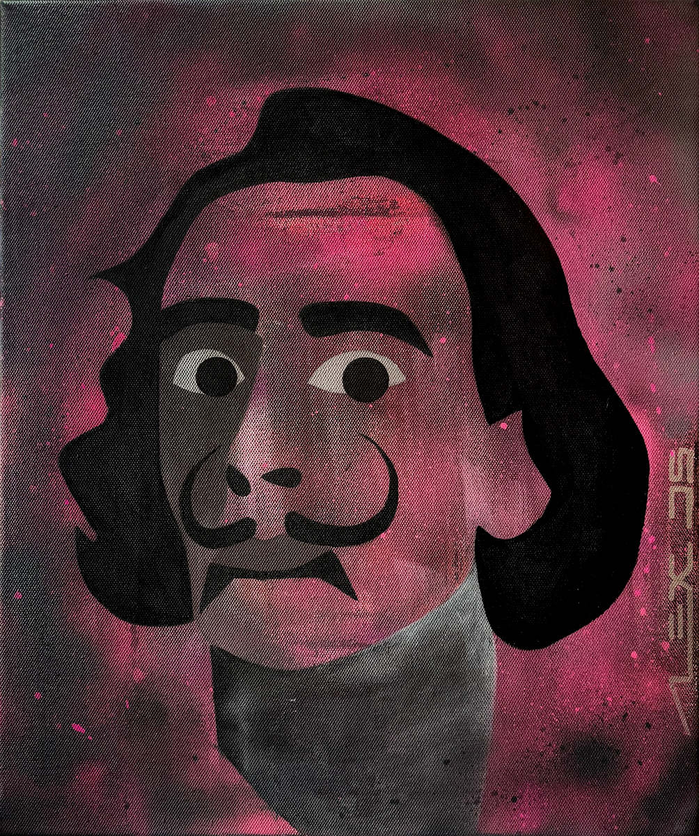 Portrait of Salvador Dali' by Alex Di Silvestro © 2025