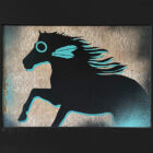Native American Horse Contemporary art equestrian print