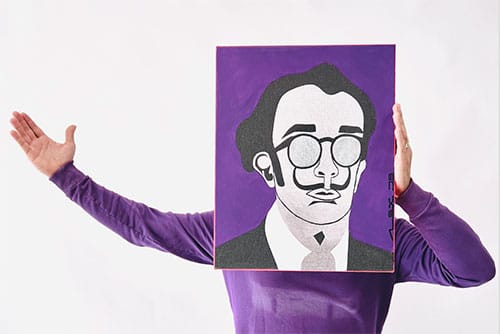 pop art contemporary dali' by alex di silvestro artist
