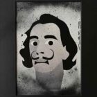 el geni print salvador dali' pop art by alex di silvestro