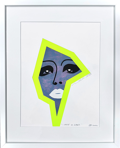 I have a dream original art by alex di silvestro