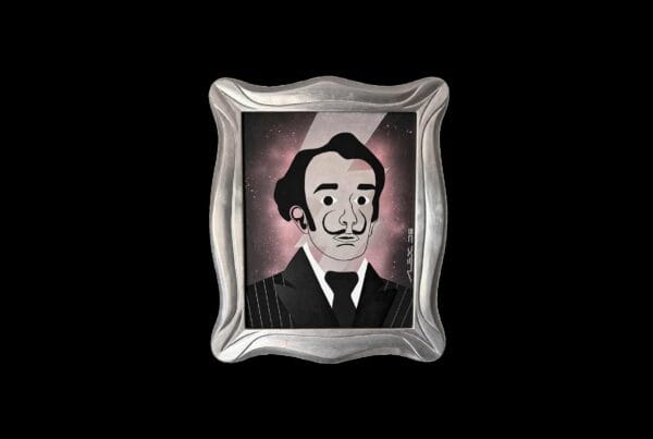 Salvador Dali original artwork by Alex Di Silvestro