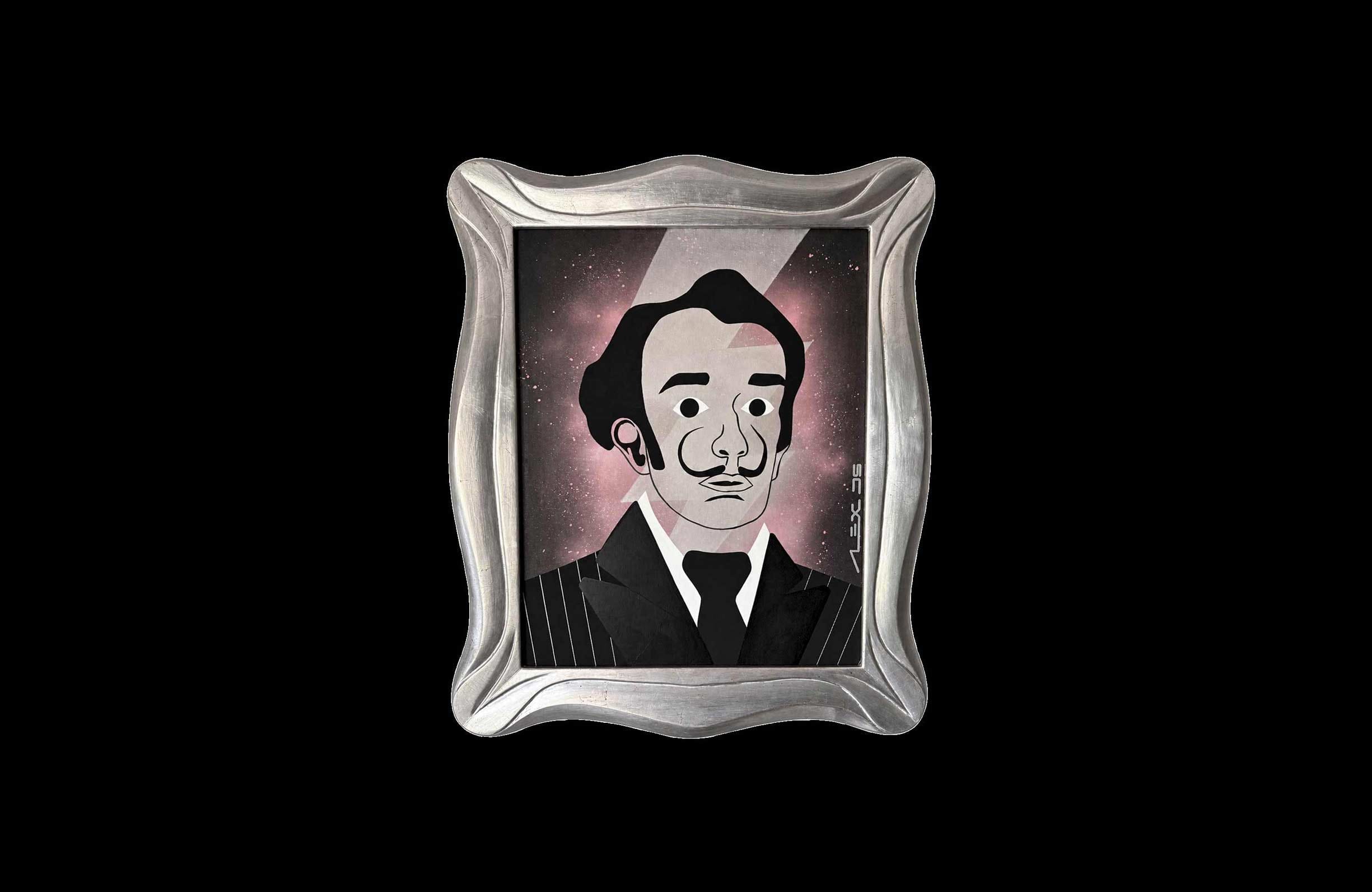 Salvador Dali original artwork by Alex Di Silvestro